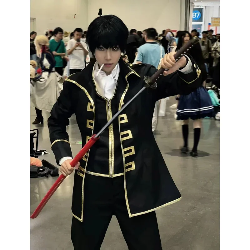

Silver Soul cosplay real selection group cosplay suit, Earthwork Fourteen Lang, Chongtian Zongwu team uniform, reconnaissance se