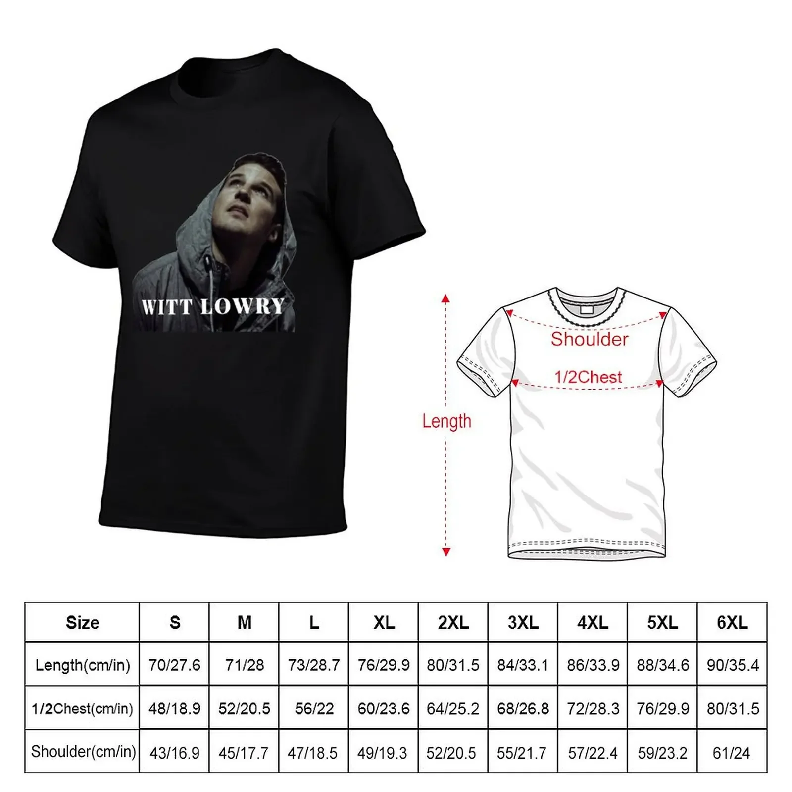 Witt Lowry T-Shirt kawaii clothes for a boy boys whites t shirts for men