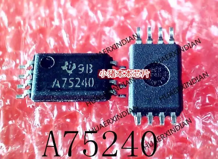 Novo original sn75240pwr sn75240pw impressão a75240 tssop8 em estoque