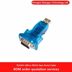 HL-340 PL2303 USB to Serial Cable USB to RS232 USB 9-pin Serial Chip USB to Serial Cable