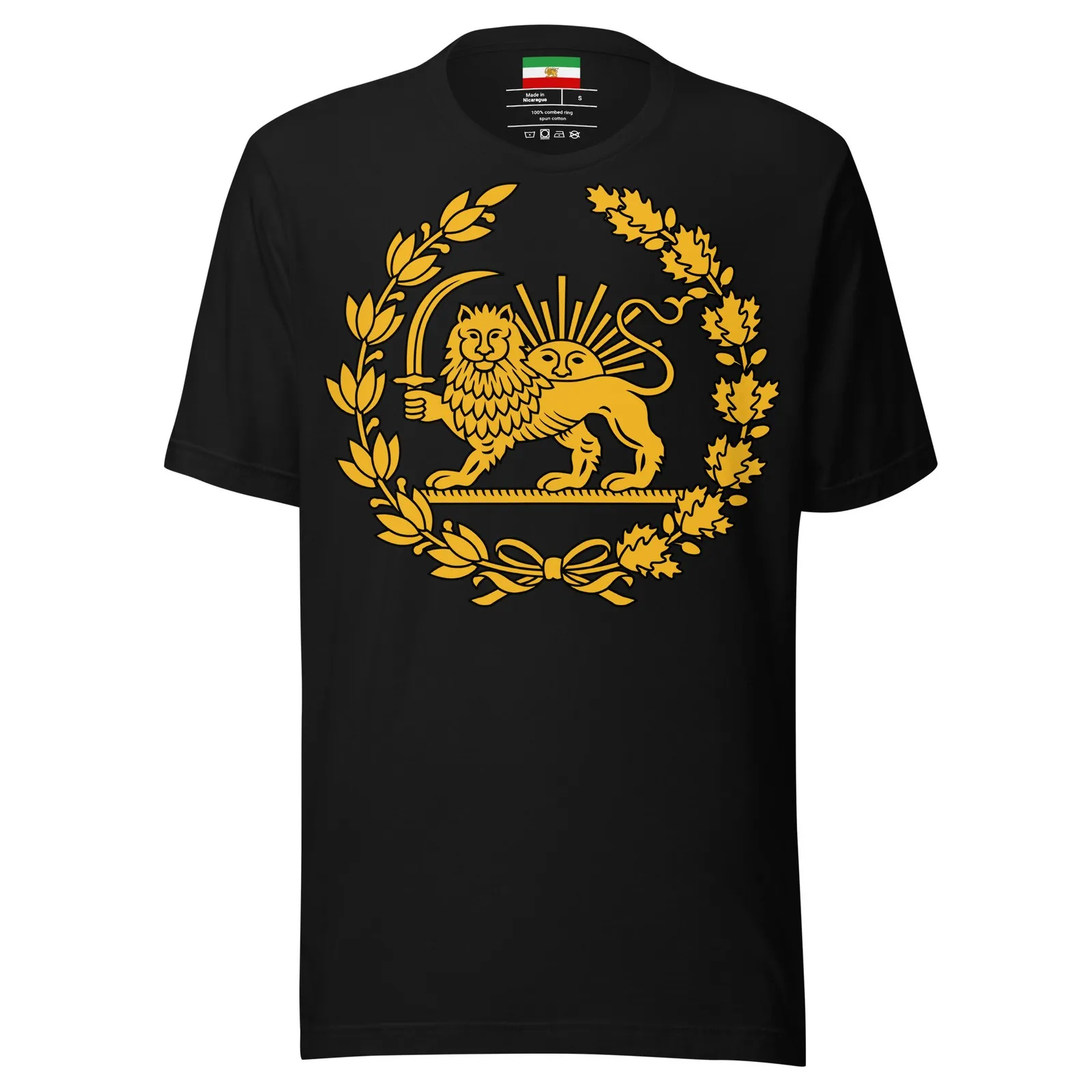 Persian Lion Unisex Pahlavi T-shirt