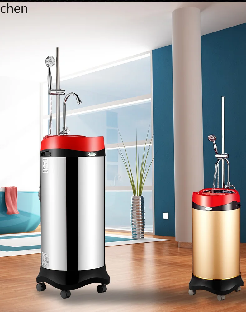 ZML full welding tank mobile bathing machine large capacity installation-free power-off intelligent electric water heater
