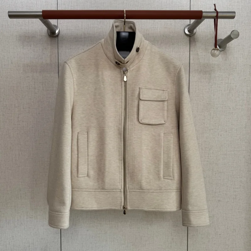 

Мужская теплая шерстяная куртка из смесовой ткани, пальто