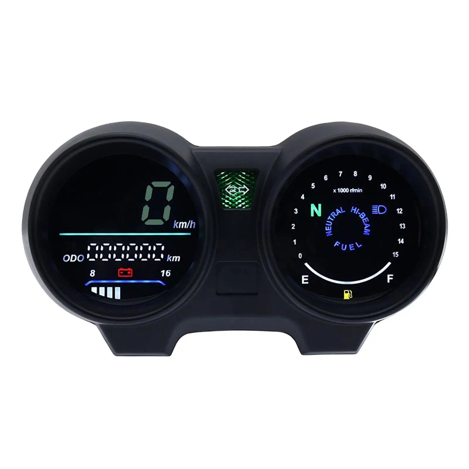 Motorcycle LED Digital Dashboard Electronic Tachometer Odometer Speedometer for Brazil Honda Titan150 CG150 Accessories