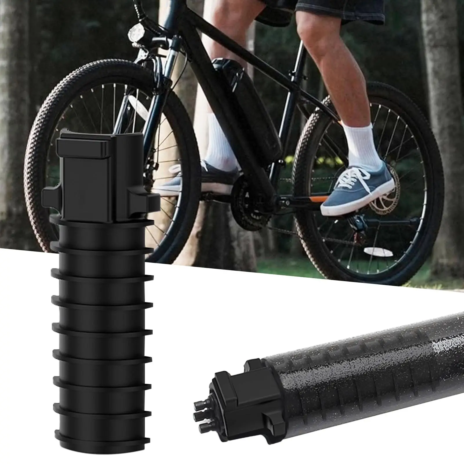 Bicycle Electric Derailleur Battery Holder 1 Pair Tight Fit Quick Release Seatpost Battery Holder For Bicycle For Cyclists view 4