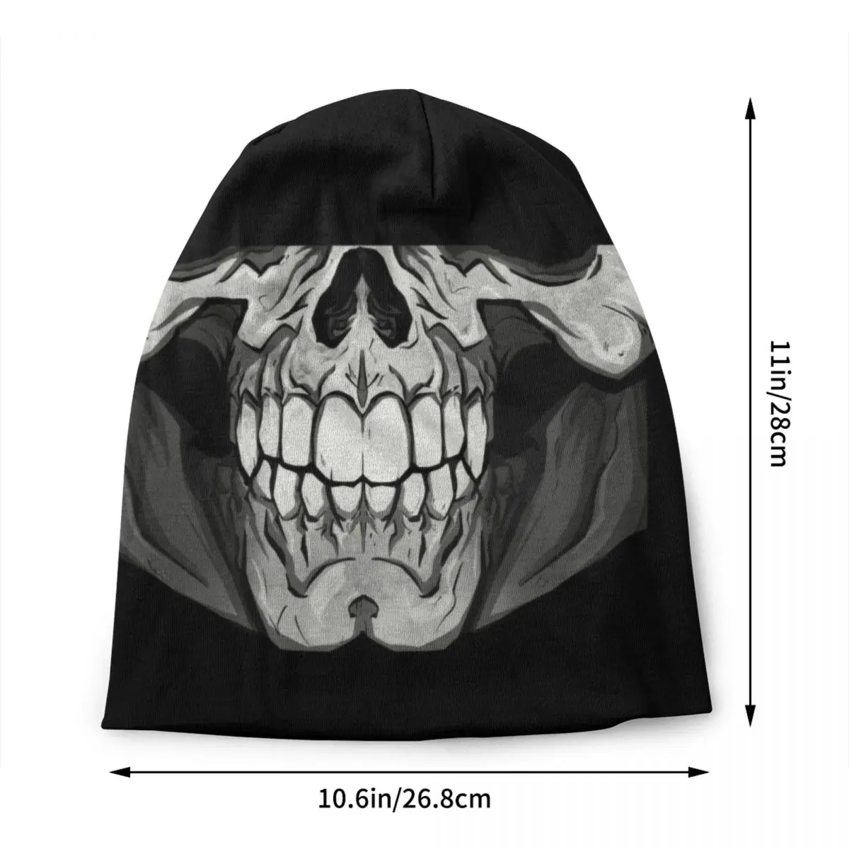 مخصص الجمجمة البديل Skullies Beanies قبعات شتاء بارد دافئ الرجال النساء الحياكة القبعات الكبار للجنسين هالوين X راي بونيه القبعات