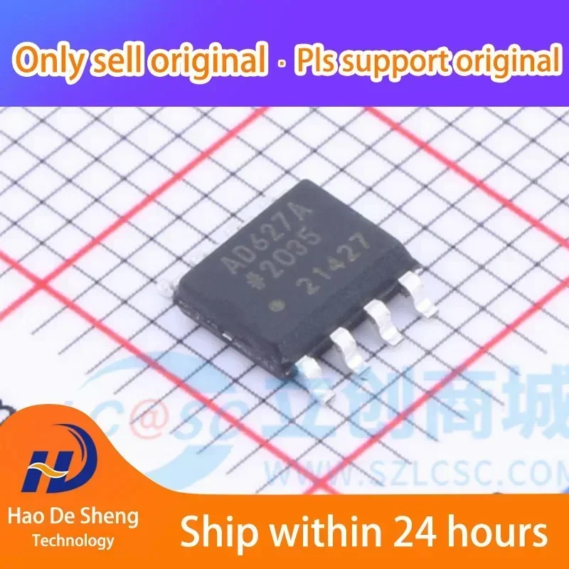 

10 шт./лот AD627ARZ AD627AR AD627 SOP8 инструментальный усилитель новый оригинальный в наличии