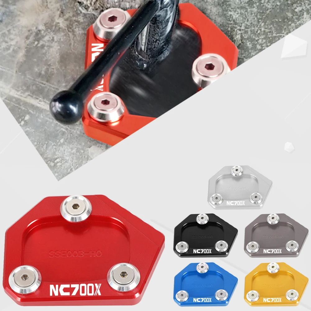 

For HONDA NC700 NC700S/X NC 700 S/X NC700S NC700X 2015 2013 2014 2012 Motorcycle Part Side Stand Enlarge Sled Kickstand Foot Pad