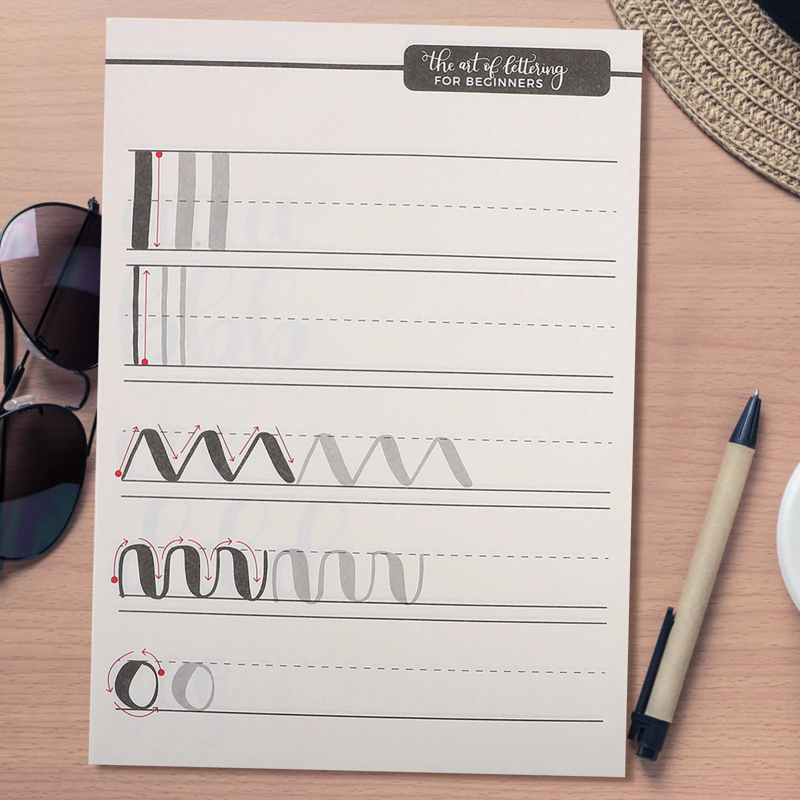 1 Book Artistic Font English Letter Copybook High Toughness Air Permeability English Calligraphy Copybook Tracing Paper