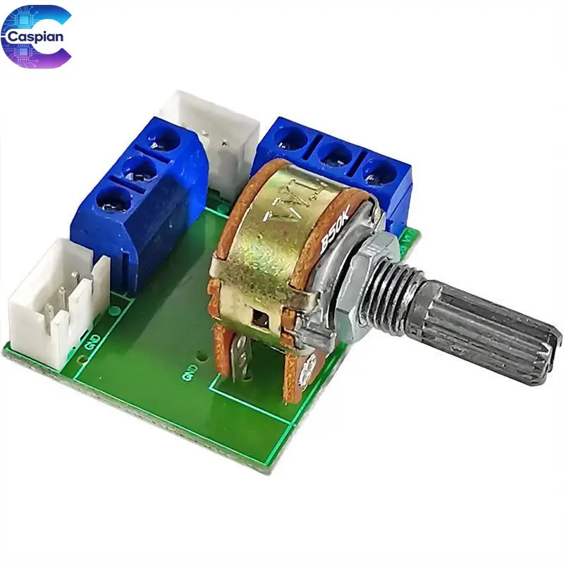 2.0 Dual Channel DIY Stereo B50K Volume Adjustment Potentiometer to Chassis Leadboard Compatible with 16 Type and 27 Type