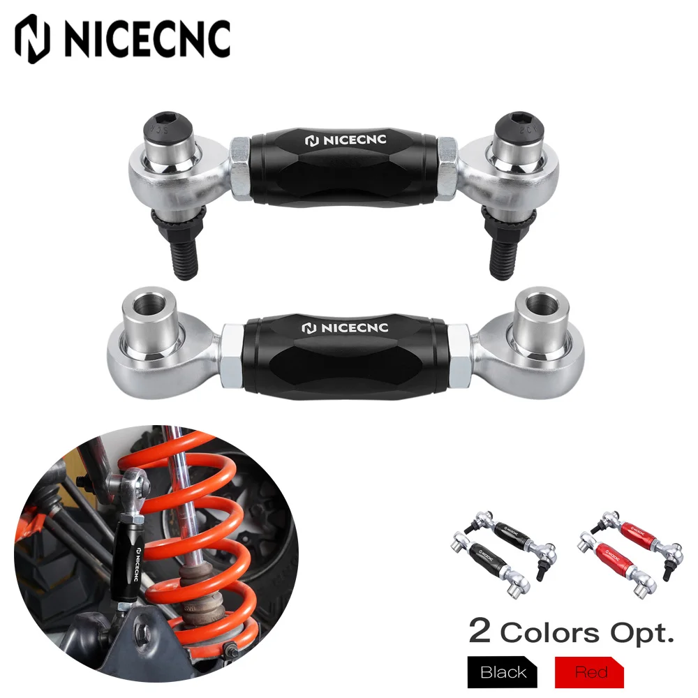 

NICECNC UTV Sway Bar Stabilizer Links Kit For Can-AM Maverick X3 4x4 R RR XMR XRC Turbo DPS 2017-2020 2018 Aluminum