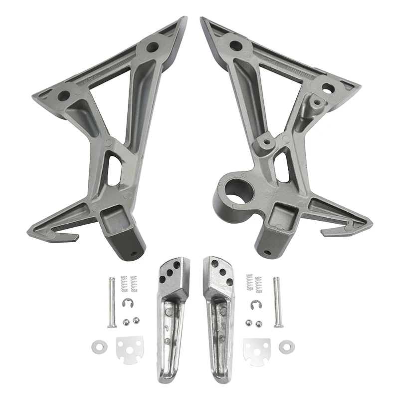

Motorcycle Passenger Foot Peg Rest Bracket Rearsets For Kawasaki Ninja 300 2013-2017 2014 2015 2016 Aluminum