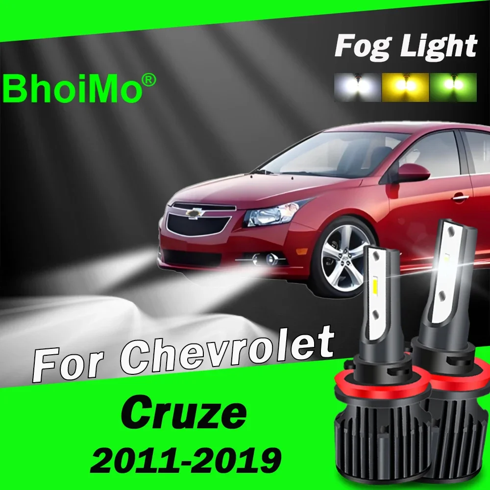 

For Chevrolet Cruze Front Fog Light Lamp Led Bulb 2011 2012 2013 2014 2015 2016 2017 2018 2019