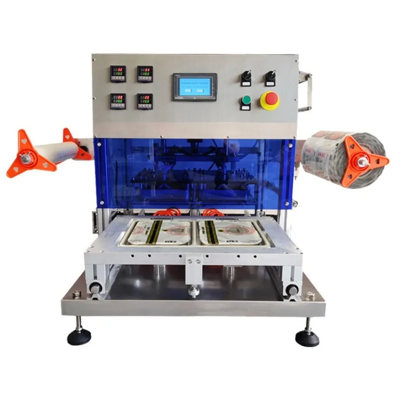 Freshness-Locking Box Sealing Machine Fresh Food Nitrogen-Flushed Modified Atmosphere Packaging Machine