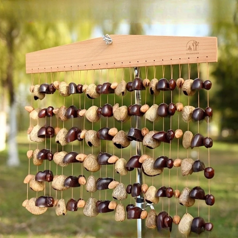 Carillons à vent en coquille de noix pour la méditation sonore, diapason de relaxation, cloches naturelles, instruments de percussion professionnels