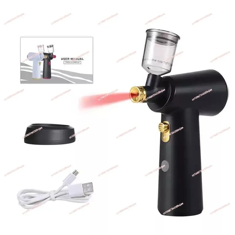 Tanning Makeup Sprayer Cordless Mini Rechargeable Silent Airbrush