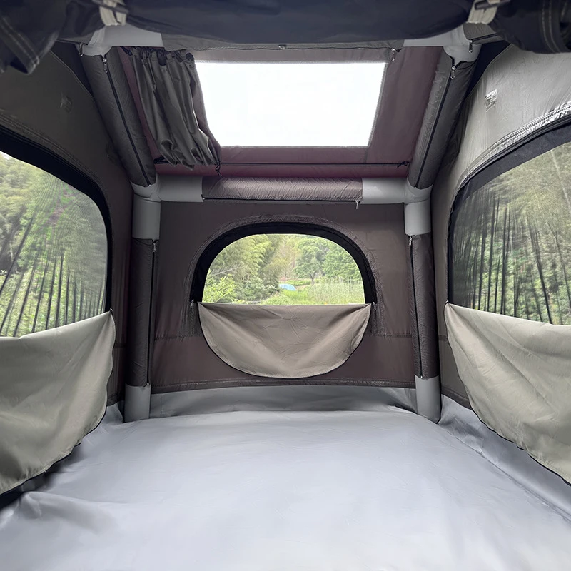 Multi-purpose Inflatable Car Roof Top Tent Quick Opening Waterproof SUV Off Road Camping Shelter