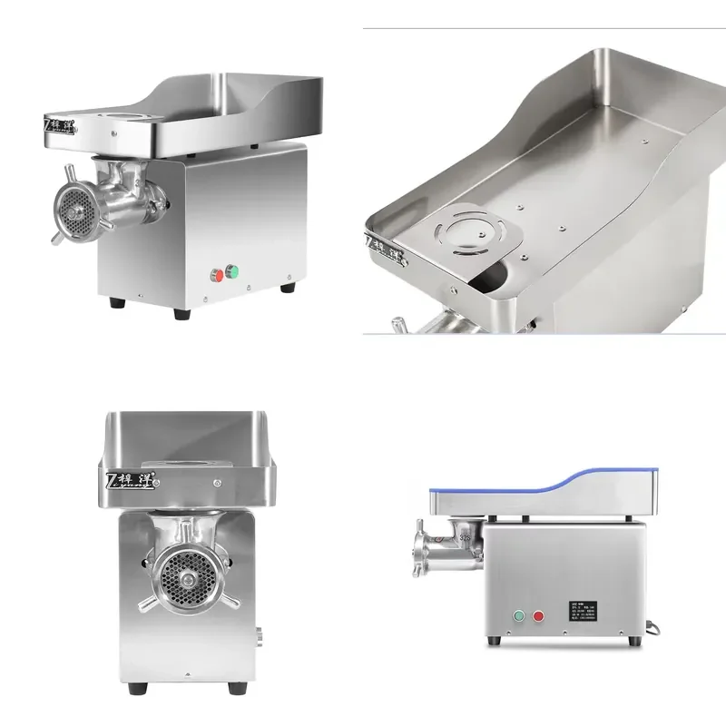 Electric Fresh Frozen Meat Processor for Household Commercial Use Beef Pork Chicken Fish Meat Grinder
