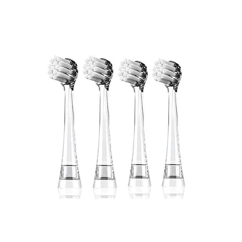 Сменные насадки для зубных щеток для Seago SG902/SG602, насадки для электрических зубных щеток для детей 0-3 лет, материал Du...