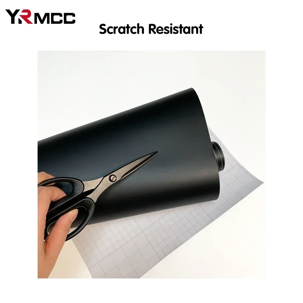 Car Sticker 3D 4D 5D 9D Matte Gloss Black Carbon Fiber Vinyl Films Wrap Foil Console Computer Laptop Skin Phone Covers for Car