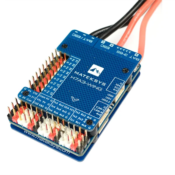MATEKSYS H7A3-WING Flight Controller 3~6S LiPo