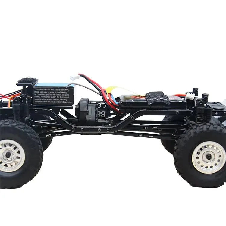 

Дополнительное обновление алюминия Hot Racing с высоким зазором, 4-комплект звеньев для легковых автомобилей SCX24 с колесной базой 6,05 дюйма (153,7 мм).