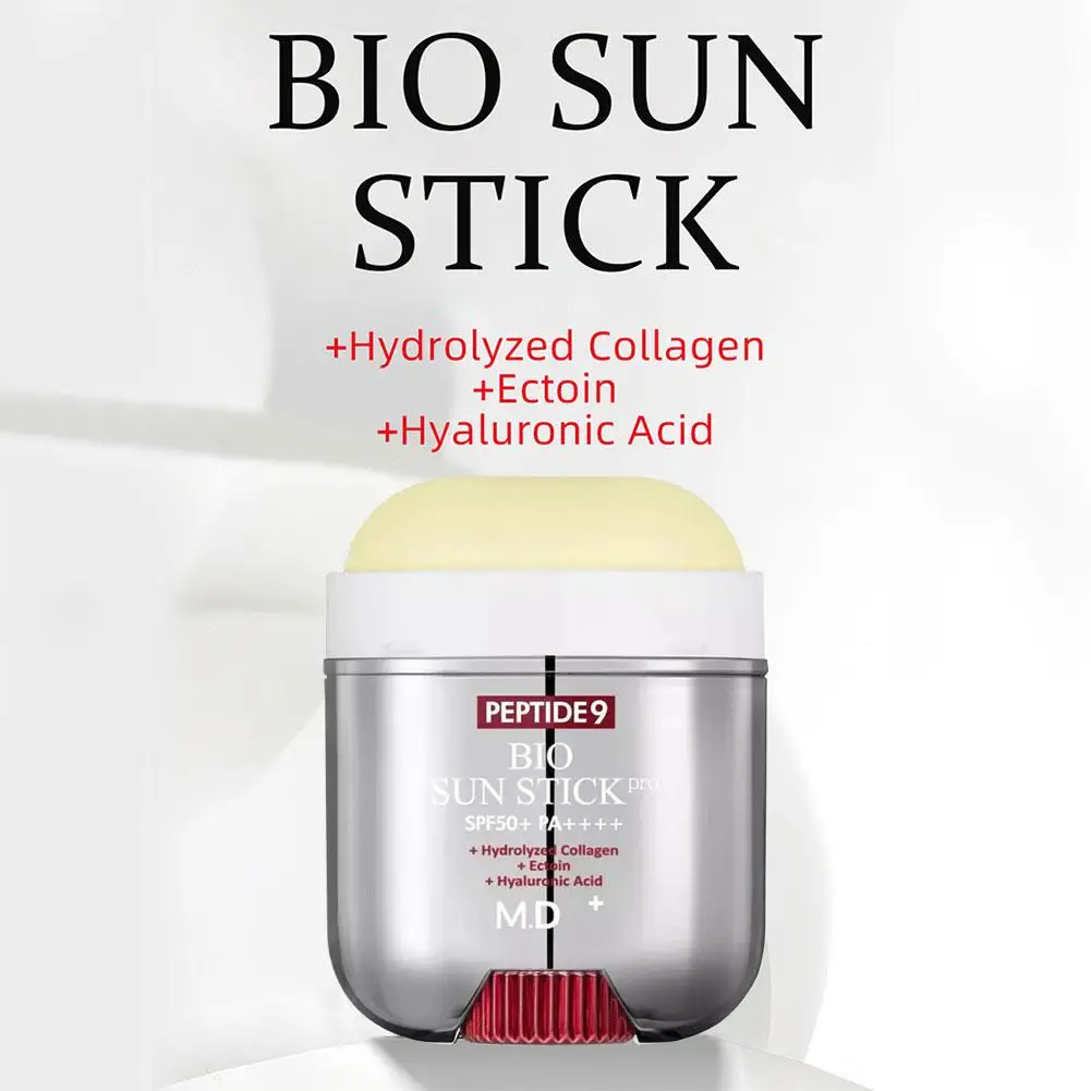 Bio Sonnenschutzstift Pro Peptide9 M.D+ Sonnenschutzstift PA++++ Mit Kollagen Angereichert Feuchtigkeitsspendender UV-Schutzstift
