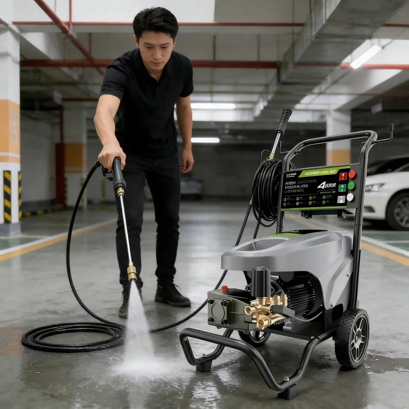 

Portable Car Washing Tools 220V 100 bar 80bar High Pressure Waterjet Car Washer Equipement