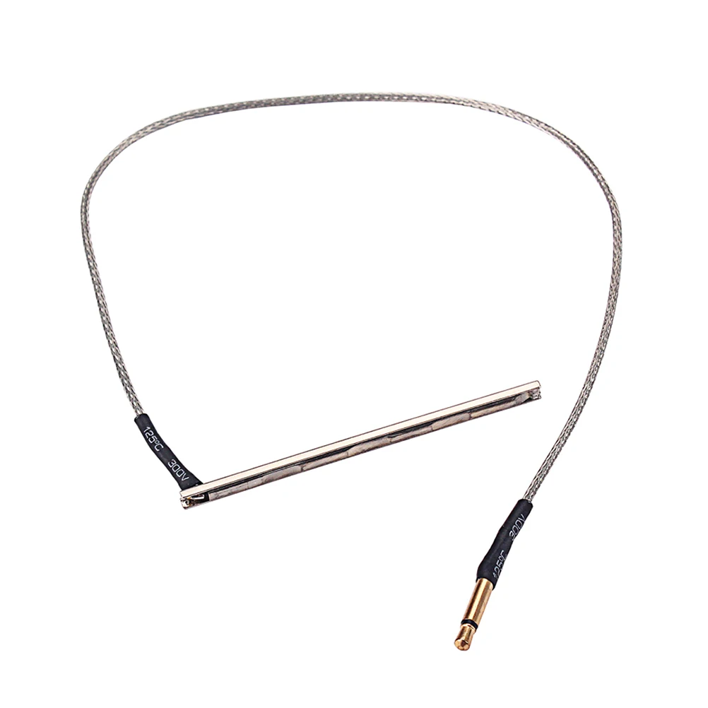 

57mm Piezo Pickup Rod Golden Plug Parts Musical Instrument Accessories for Cigar Box 3 String Guitar High Sensitivity Transducer