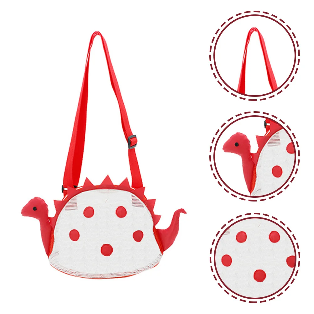 Kids Beach Bag Lightweight Mesh Bag For Children Sand Storage Durable Seashell Carrier Breathable Beach Essentials