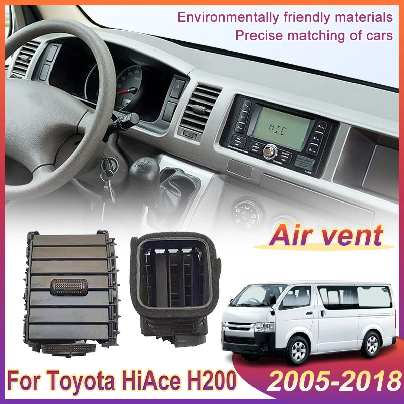 

Car Dashboard Air Vent For Toyota Hiace H200 MK5 Accessories 2006 2005~2018 Auto Air OutInterior Conditioner Vent Dashboard Part