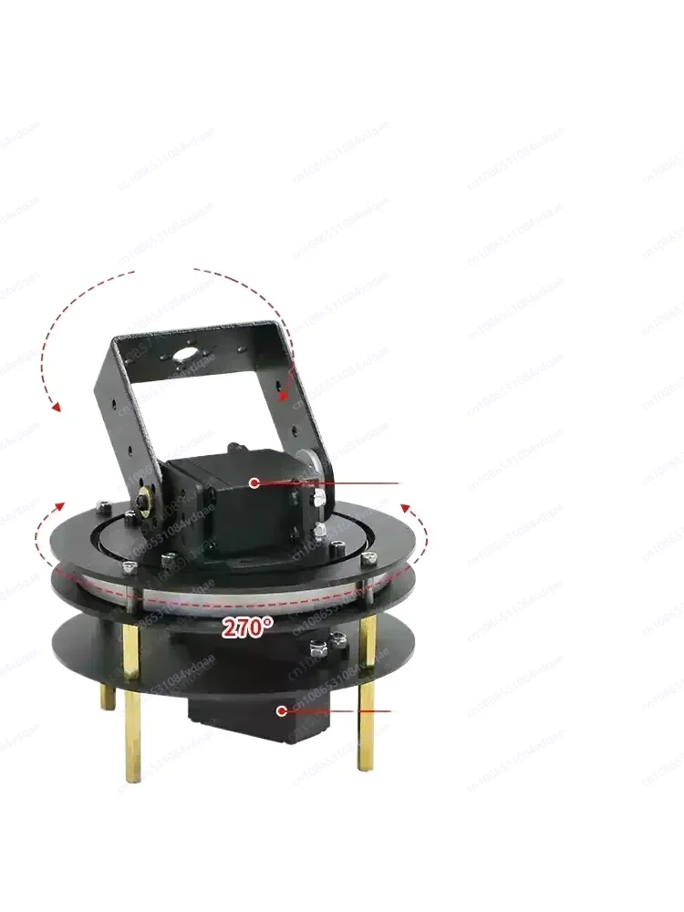 

2D электрический панорамирующий наклон с подшипником 20 кг, сервопривод с высоким крутящим моментом, опционально с одним/дву градусами свободы, вращающийся набор «сделай сам»