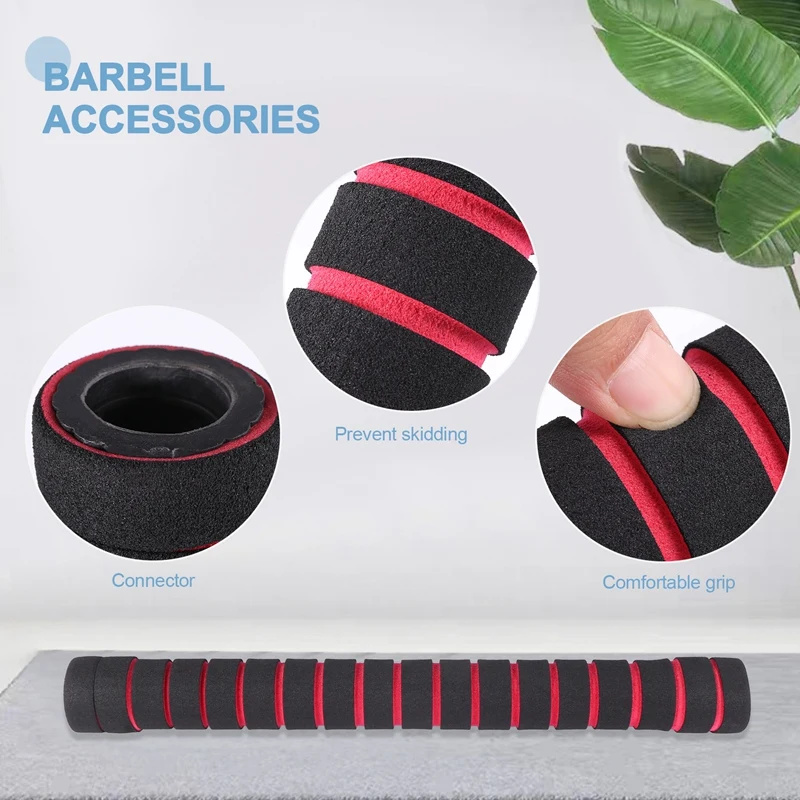 40 سنتيمتر الدمبل ربط قضيب الحديد موصل بار رفع الأثقال اكسسوارات للمنزل Gym-A07G