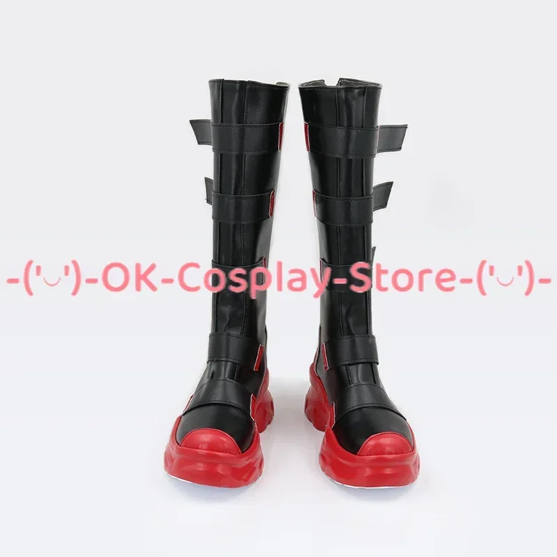 [Personalizado] Jason Todd zapatos de Cosplay juego de Anime disfraz de juego de rol Prop Halloween carnaval fiesta botas de cuero PU