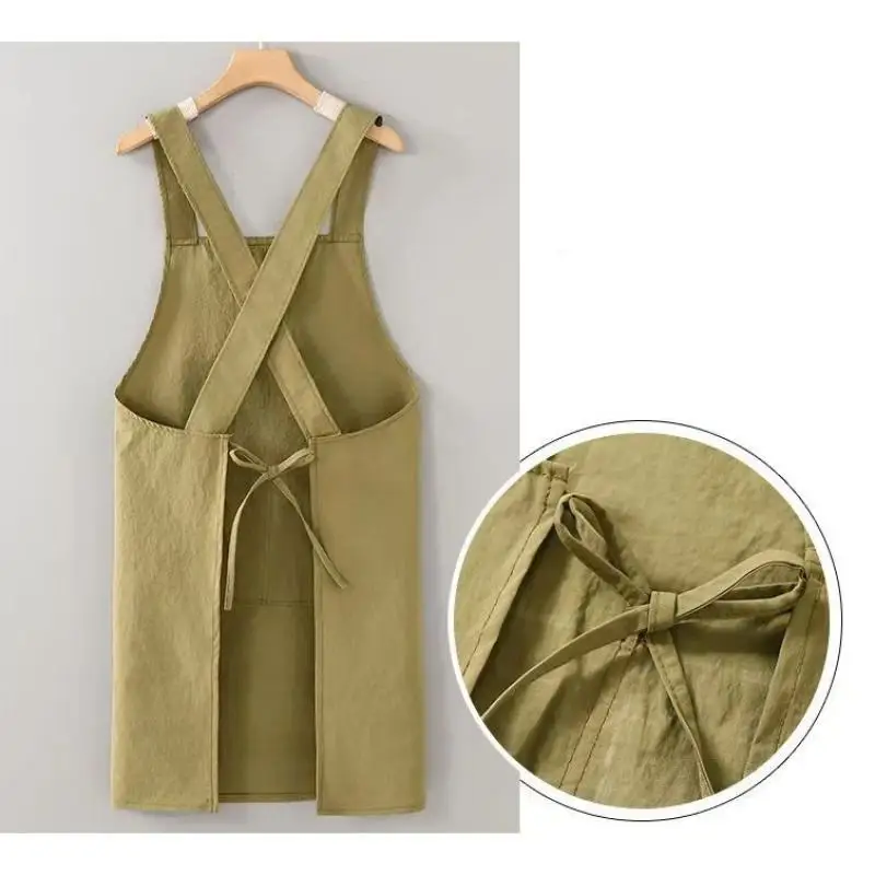 Professional Chef Aprons, Lightweight and Durable, Anti-Stain Adult Waist Aprons for Home and Restaurant Use