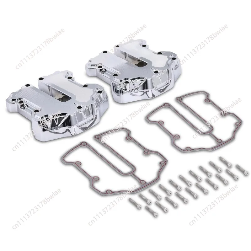 Mechanical rocker arm box top cover for harley m8 touring cnc machined aluminum engine cover 2017-2026