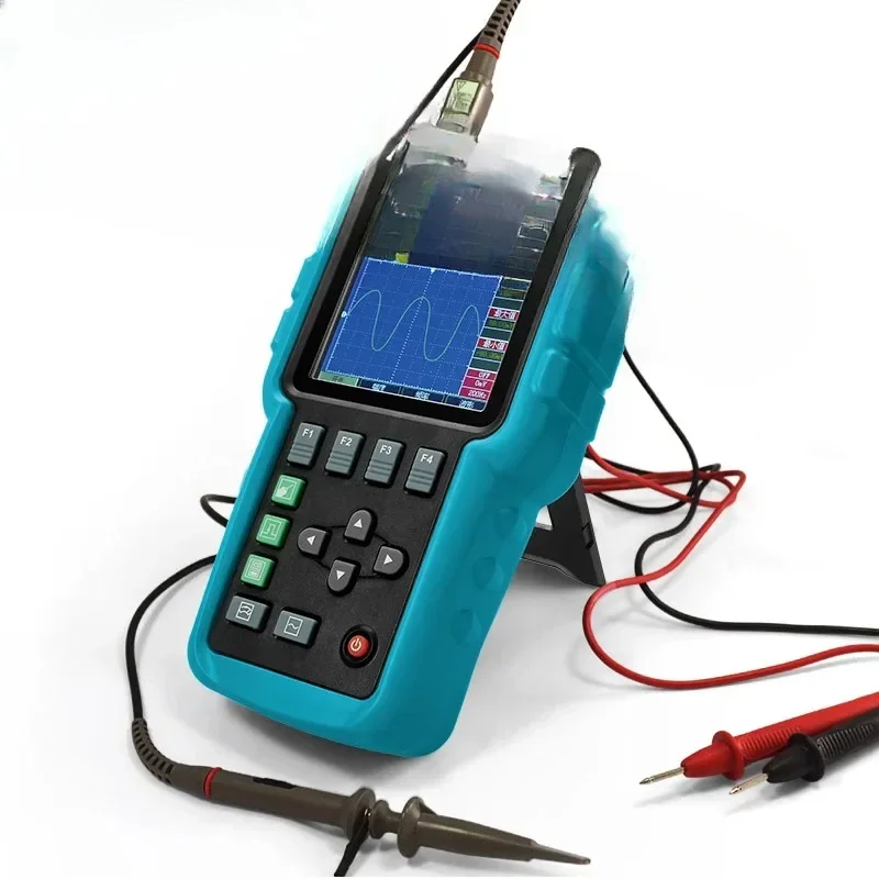 Portable Handheld Mini Oscilloscope Multimeter Digital High Precision Small Virtual DIY Kit 50M