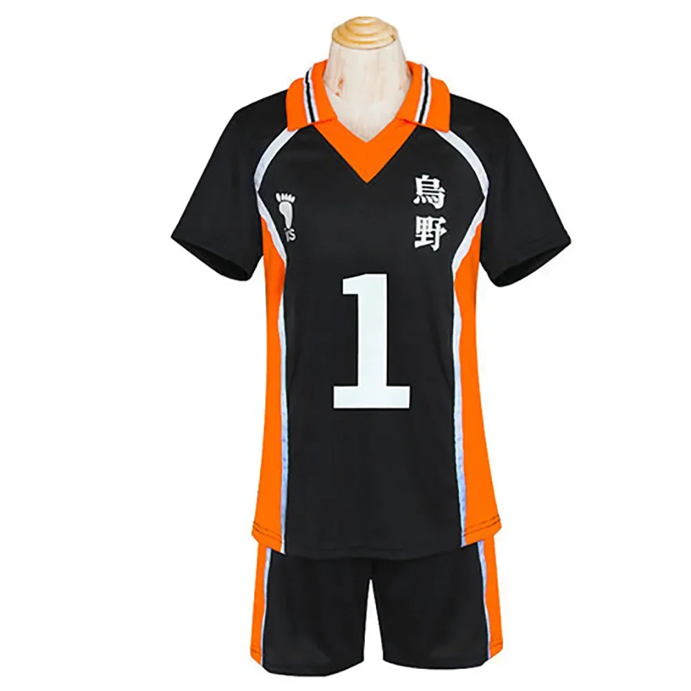 Haikyuu Hinata Shoyo Karasuno High School Volleyball Sportswear Halloween Christmas Party Role Playing Men's and Women's Short S