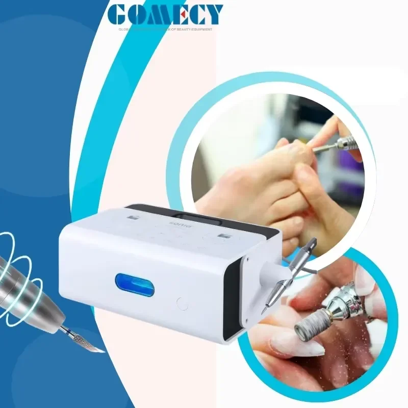 Portable Electric Nail Drill Machine 40000 RPM Manicure Pedicure E File Professional Nail Polisher for Acrylic Gel Nails Care