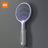 Xiaomi Qualitell Electric Mosquito Swatter Rechargeable Home Safe Convenient Handheld Wall-mount Insect Fly Killing Dispeller