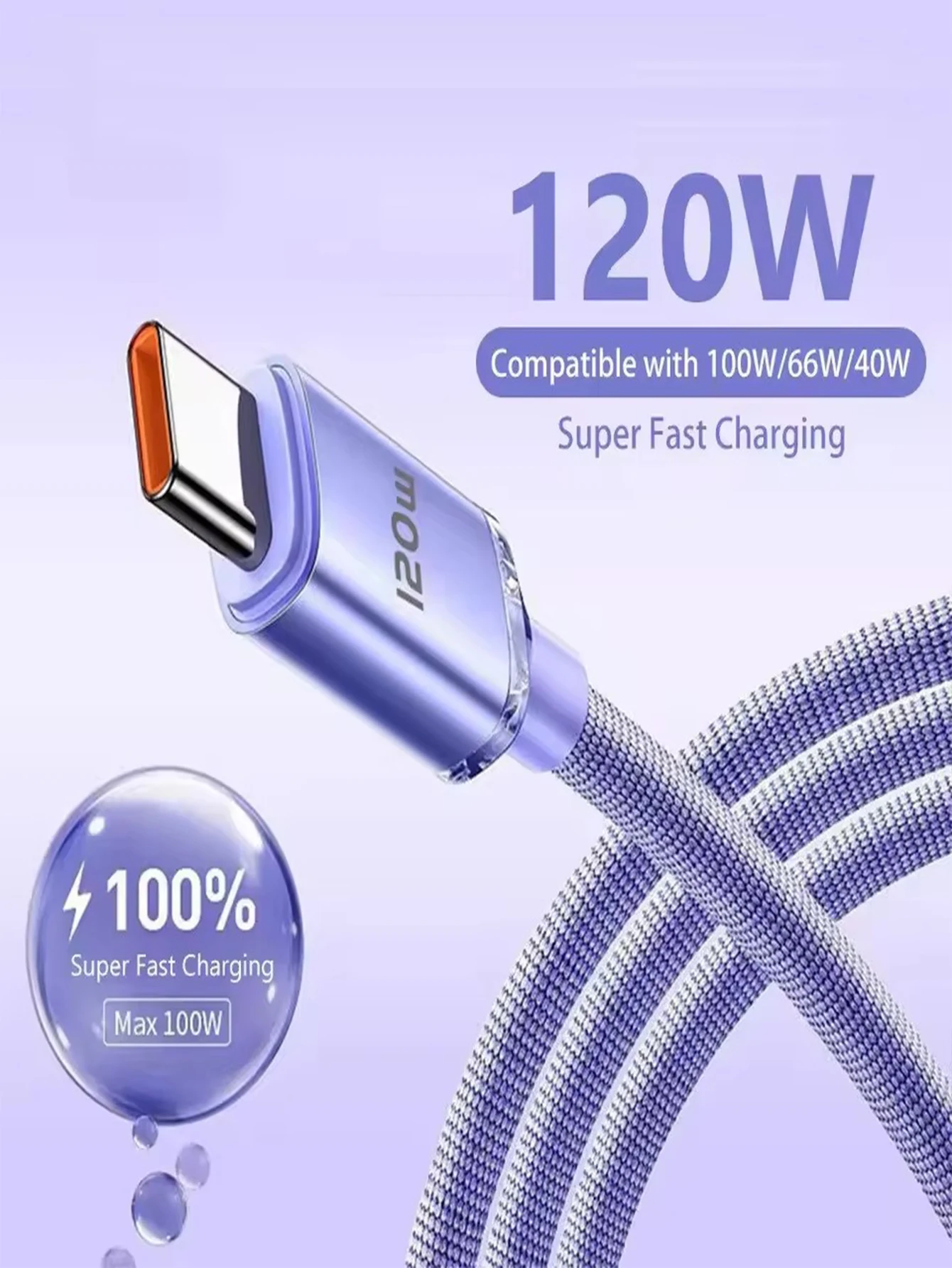 120W USB-C Cable Fo… - image