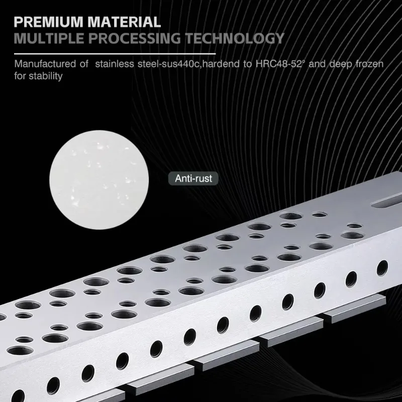 Wire EDM-bevestigingssysteem 3R ICS Zeroline Mecarail klembalk FWB 370