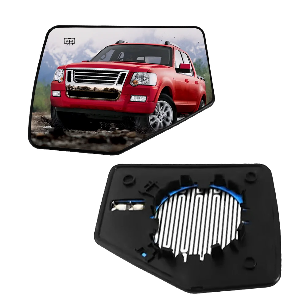 

Стекло бокового зеркала заднего вида с подогревом левое/правое для Ford Explorer Ranger/Mercury Mountaineer 2006-2010 6L5Z17K707B 6L2Z17K707A