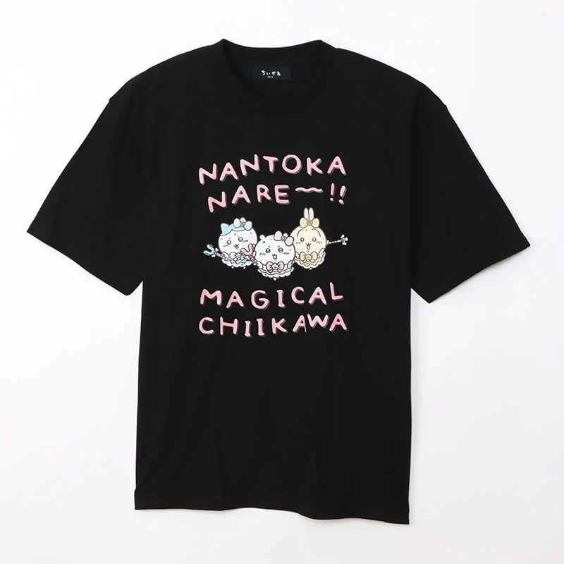 2026 Chiikawa hopes To Have A Smooth Summer Parent-child Pure Cotton T-shirt, Comfortable, Breathable, High-quality Ins Y2k