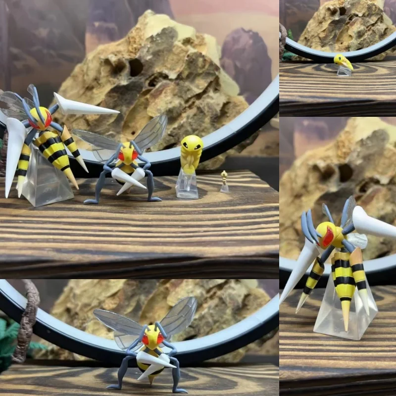 

Hot Genuine 1/20 New Anime Proportion World Rare Limited Model Limited Beedrill Metapod Toys Child Doll Collection Decorat Gifts