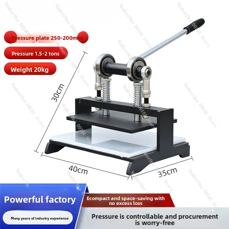 Manual die cutting machine, die stamping machine, small leather leather goods rubber blanking machine, die pressing machine