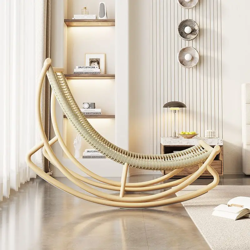 

Internet celebrity rocking chair recliner balcony living room adult home leisure chair reclining sleepable lobster bedroom