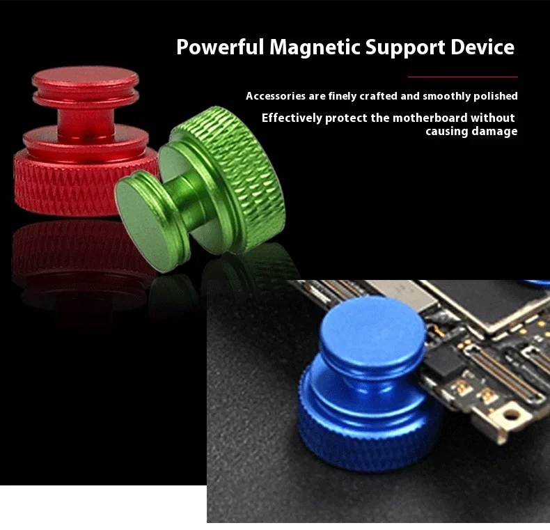TE-076 Handy Reparatur Magnetische Plattform Magnetische Motherboard Halter PCB Schaltung Motherboard Feste Wartung Vorrichtung – Detail 5