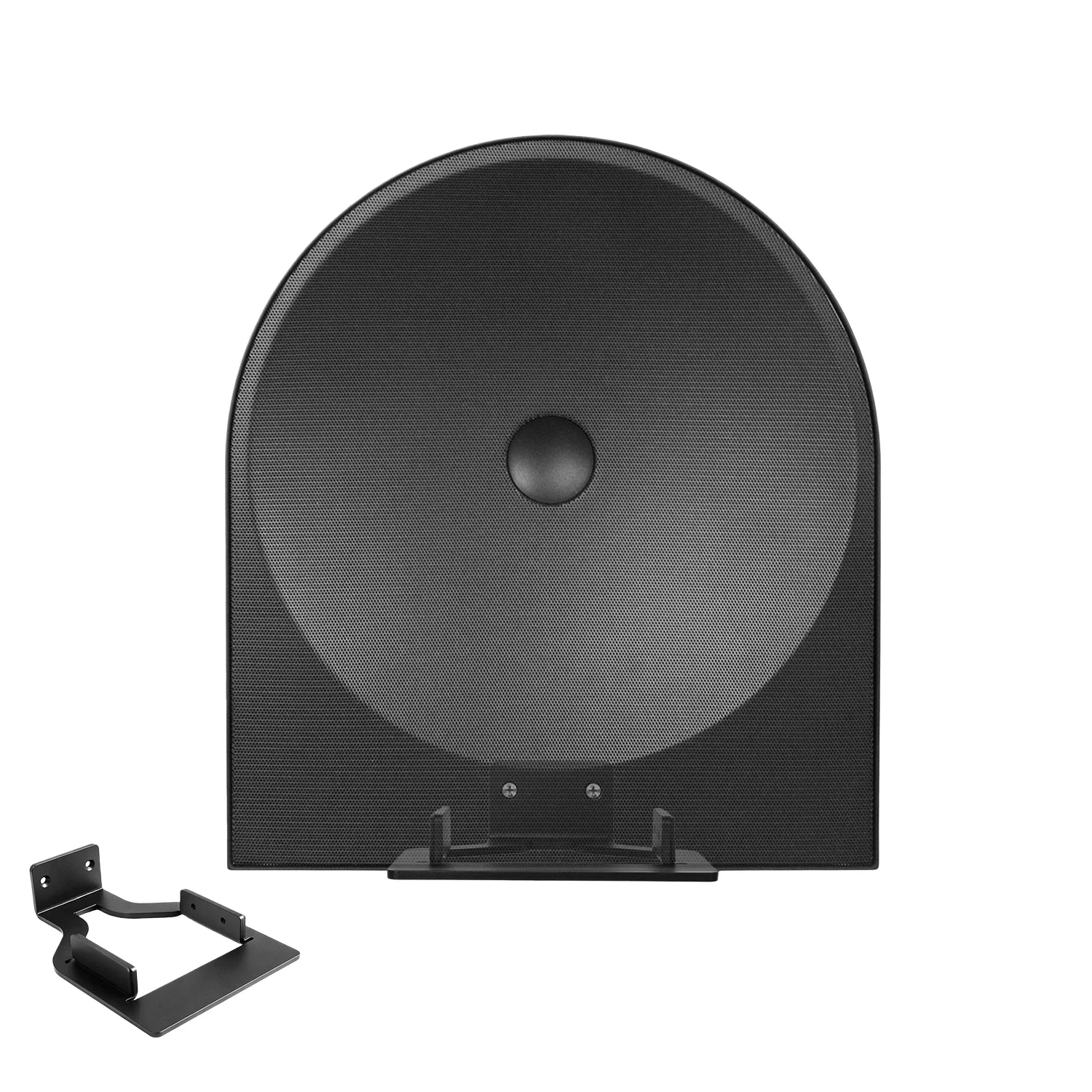 Wall Mount Bracket for Samsung LS50, Speaker Mounting Stand Aluminum Metal Base Space-Saving Display Holder Audio Hanger Support