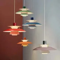 Danish Design Pendant Light High Quality Umbrella Loui Led Hanging  Lamp Live Room Paulsen Lustre Kitchen 5 Lampa Droplight
